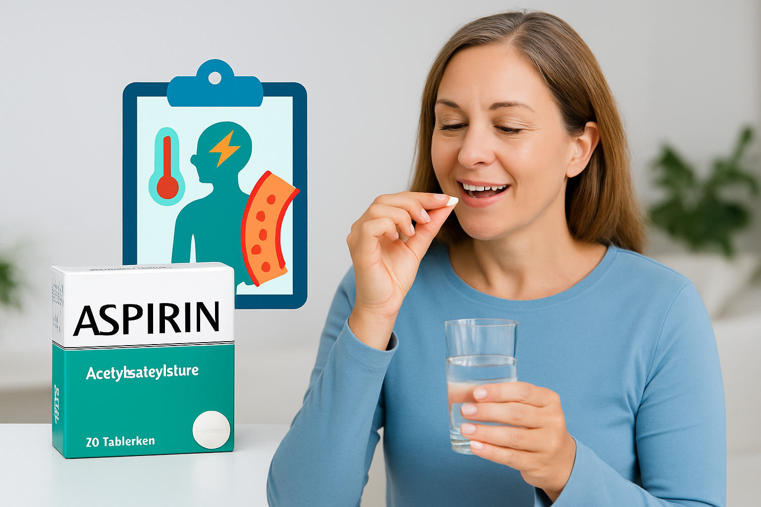 Aspirin Tabletten und ASS-Präparate mit Informationen zu Wirkung, Dosierung und richtiger Anwendung